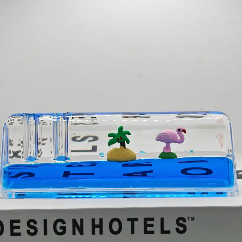 Acrylic Liquid Glitter Pen Holder Ornament