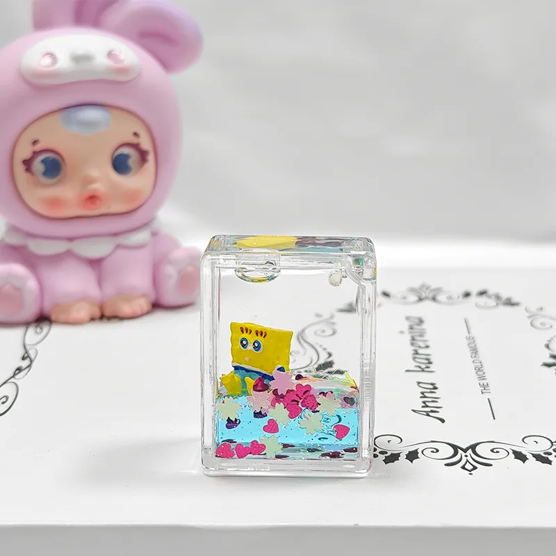 Mahjong Liquid Keychain