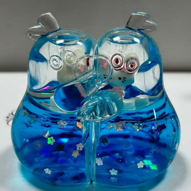 Never-Separating Liquid Desk Decoration